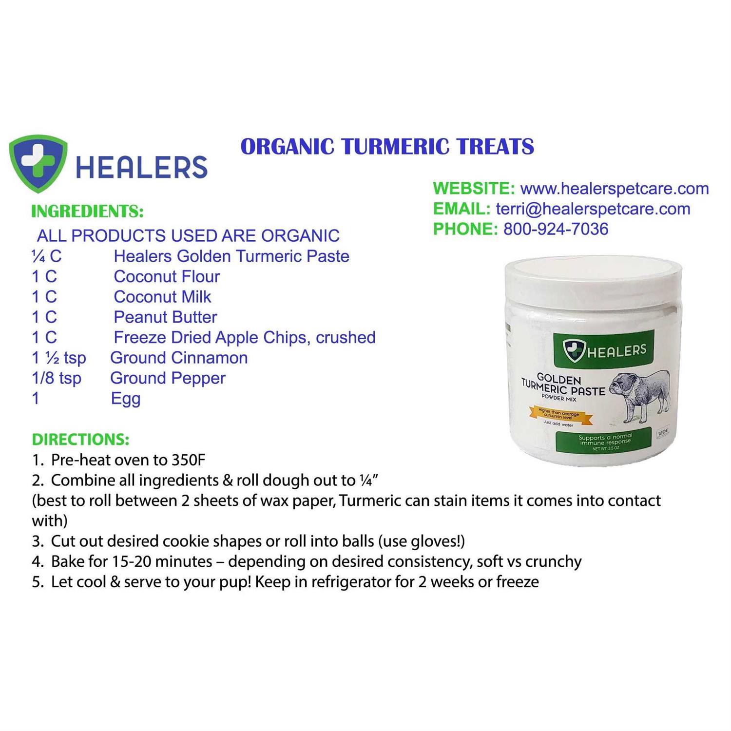 Alternative view of Healers Golden Turmeric Paste Mix