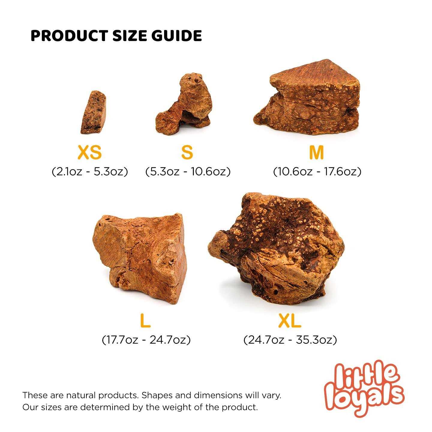 Alternative view of Little Loyals Premium Heather Tree Wood Dog Chew