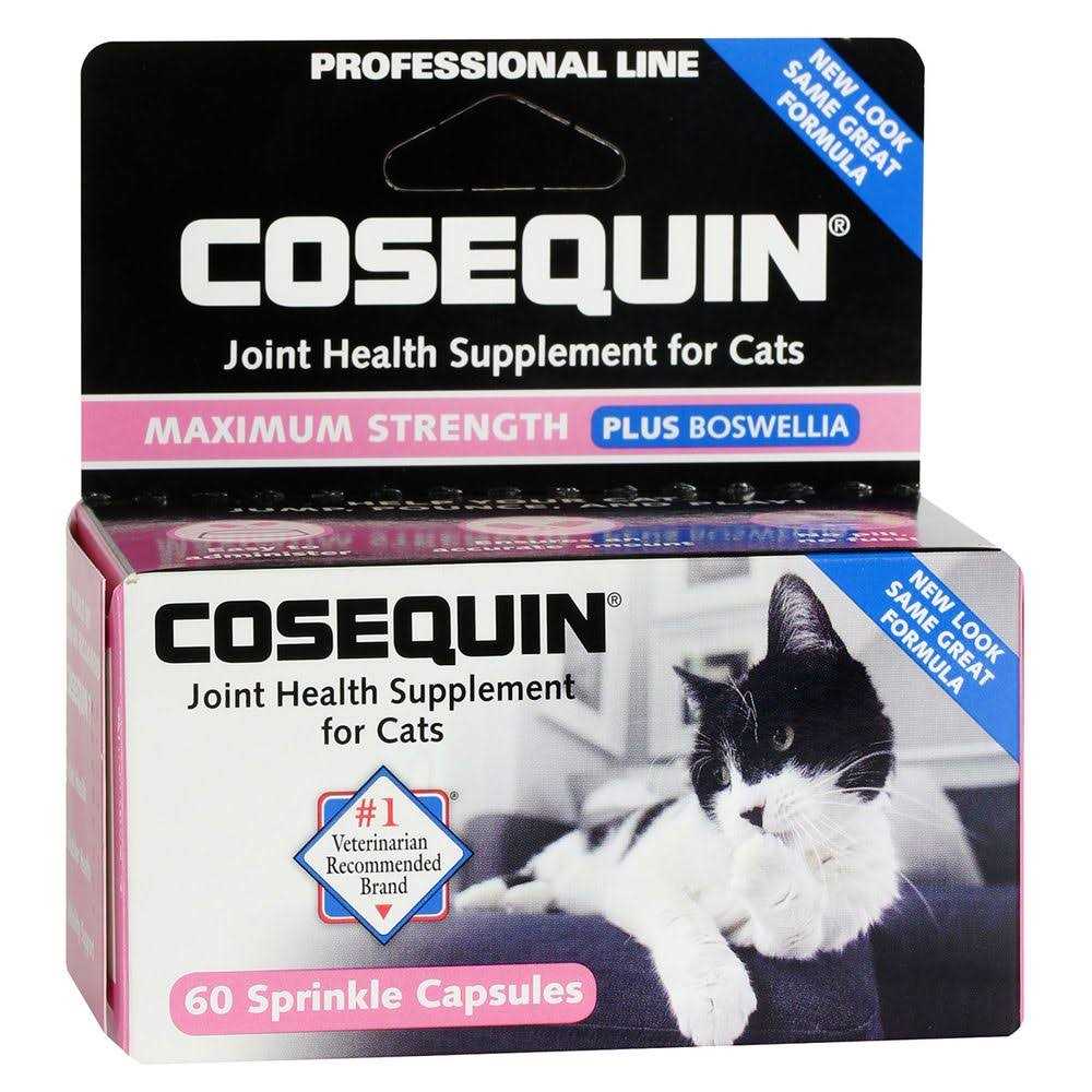 Cosequin Joint Health Maximum Strength + Boswellia Cat Supplement