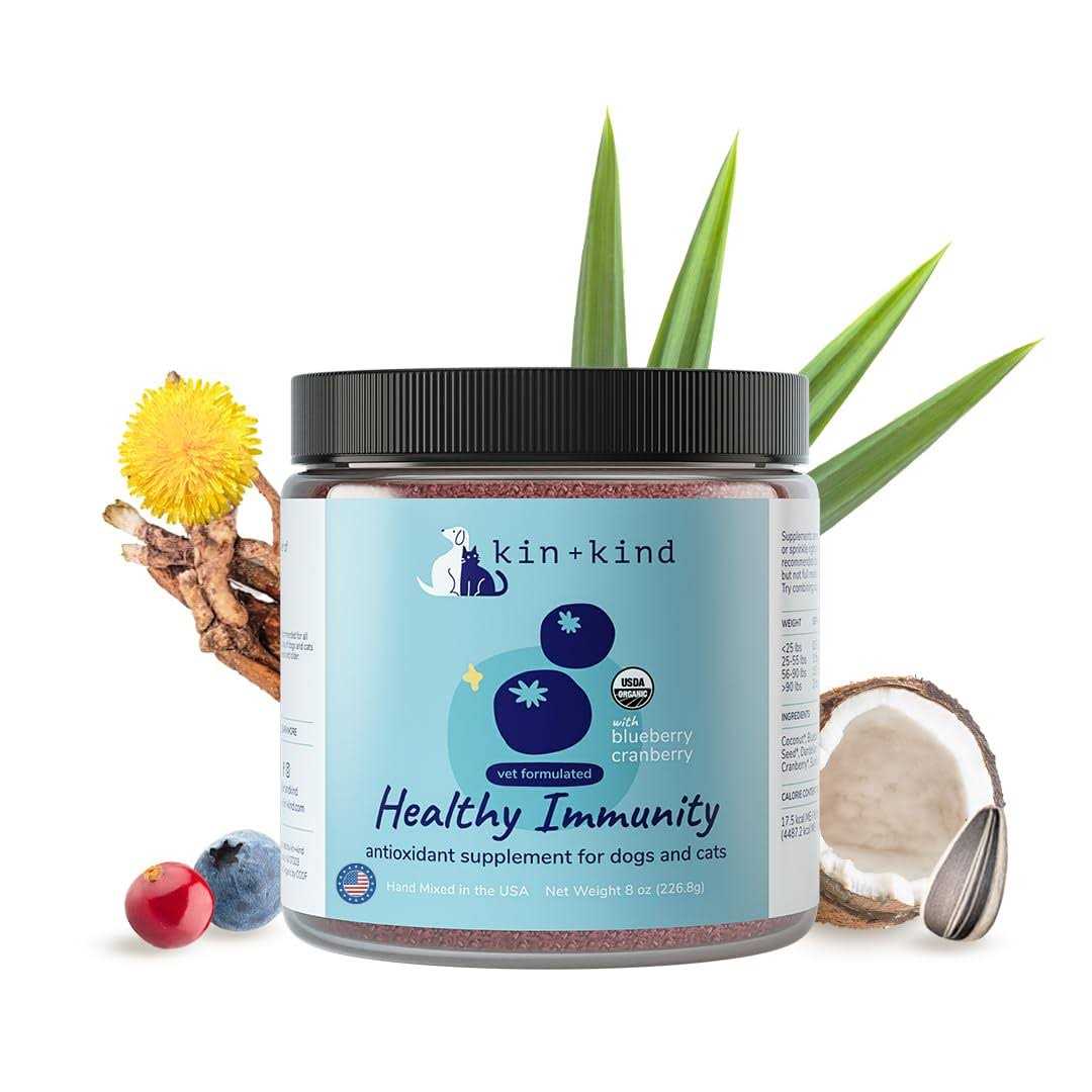 Alternative view of kin+kind, Healthy Immunity, for Dogs and Cats