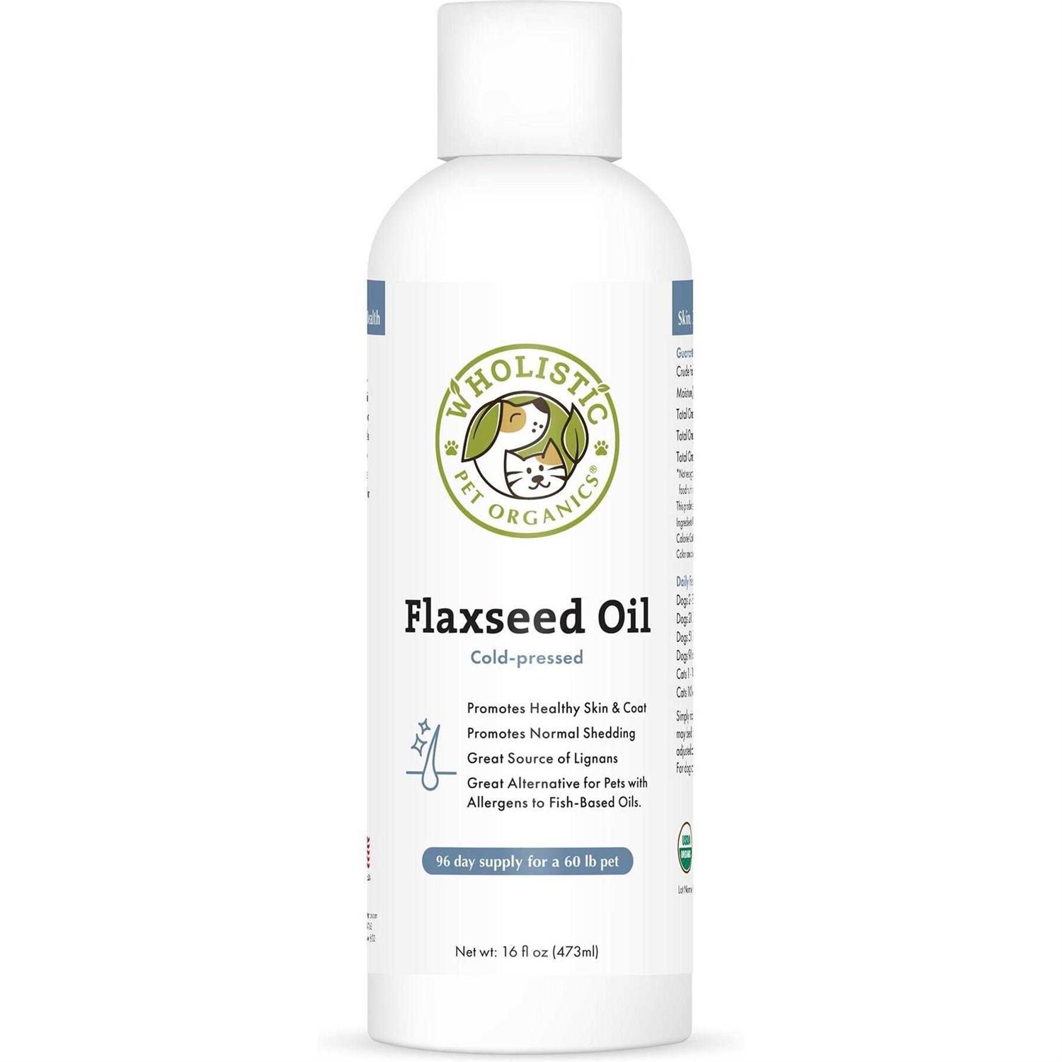 Wholistic Pet Organics Flax Seed Oil