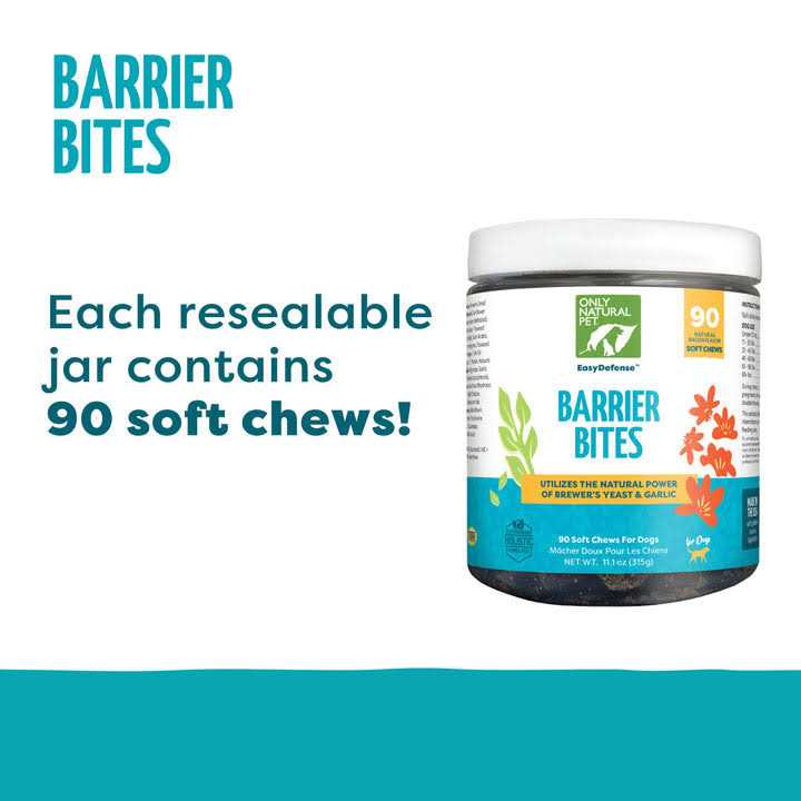 Alternative view of Only Natural Pet EasyDefense Barrier Bites Soft Chews