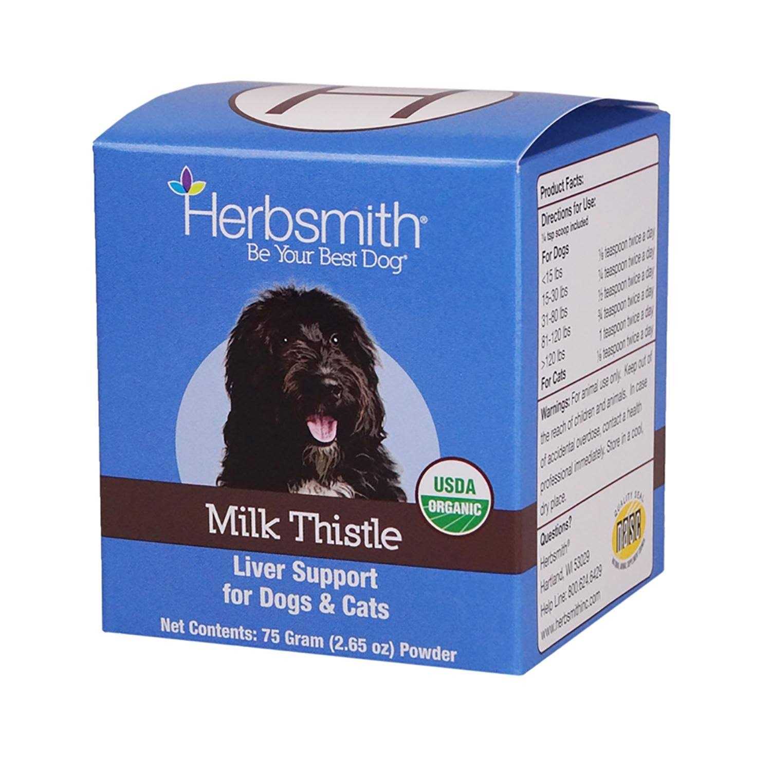 Herbsmith Milk Thistle for Dogs & Cats