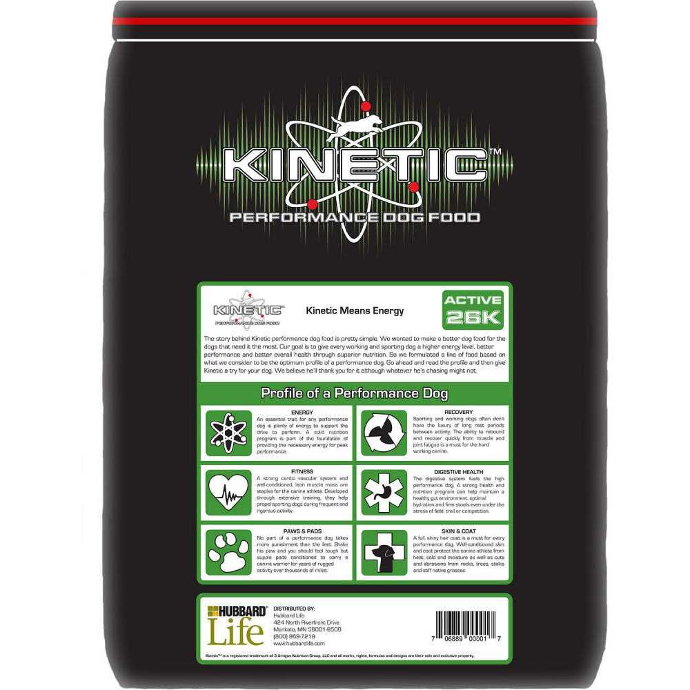 Alternative view of Kinetic Performance Active 26K Formula Dry Dog Food