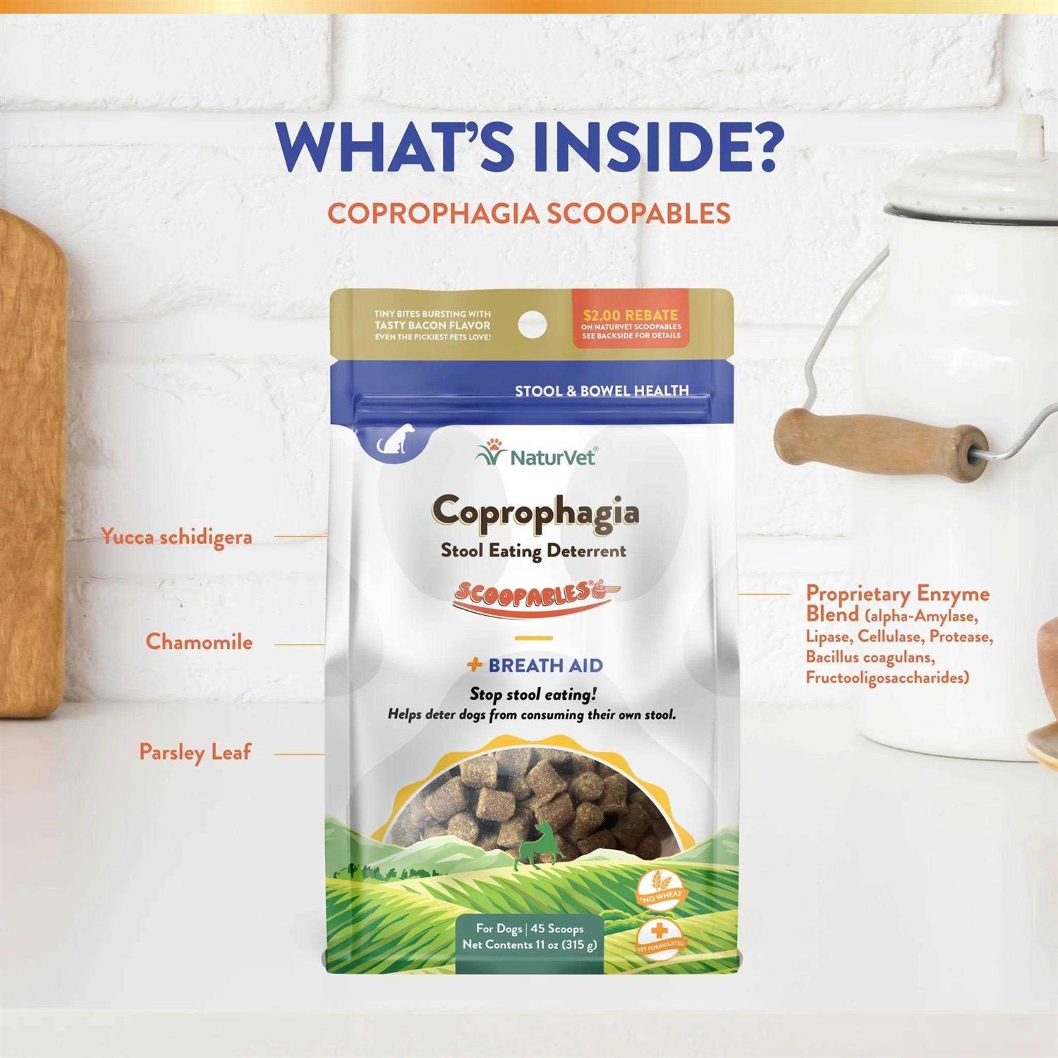Alternative view of NaturVet Scoopables Coprophagia Stool Eating Deterrent