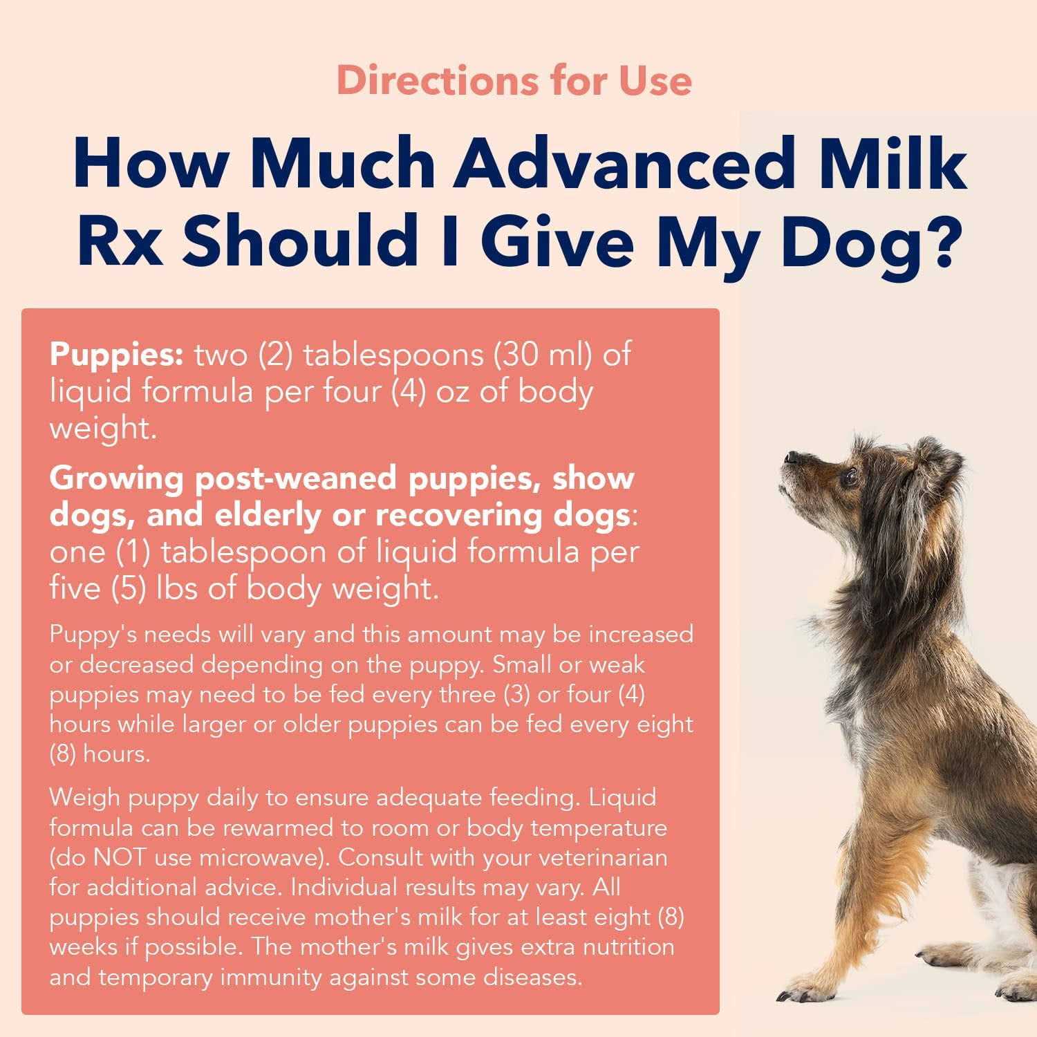 Alternative view of Vets Preferred Advanced Milk Supplement with Colostrum 12 Oz