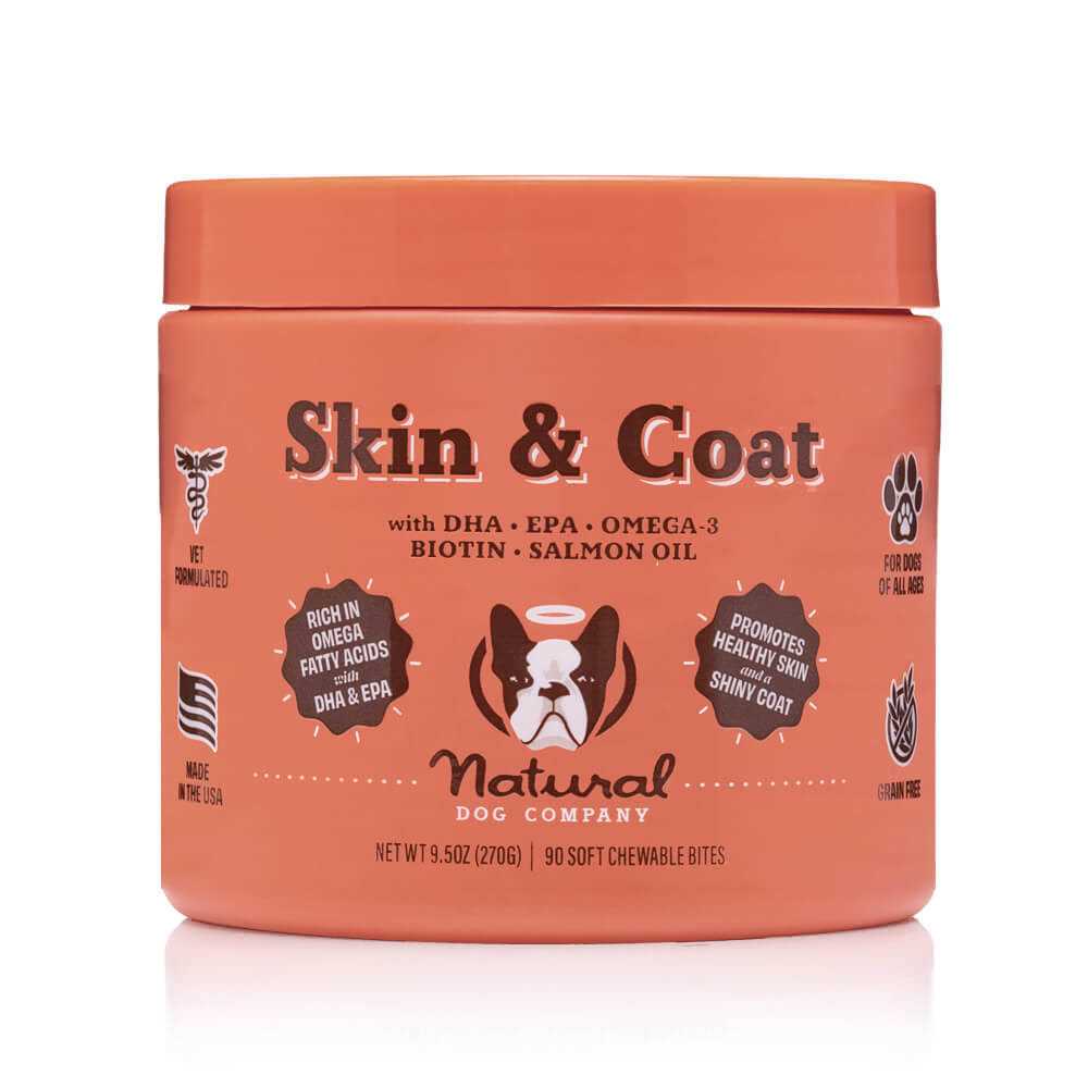 Natural Dog Company Dog Skin and Coat Supplement