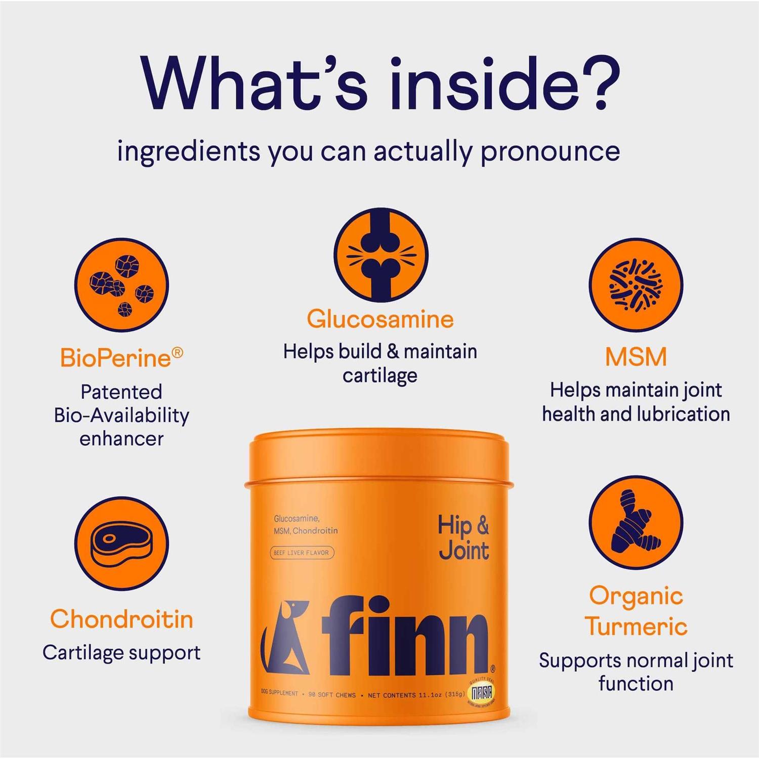 Alternative view of Finn Hip & Joint Supplement for Dogs