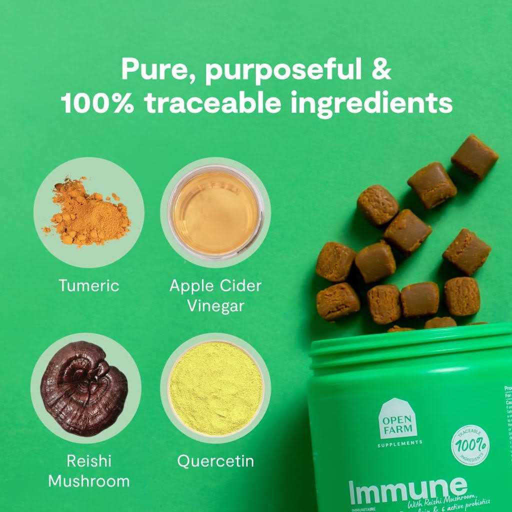Alternative view of Open Farm Dog Supplement Immune Chews