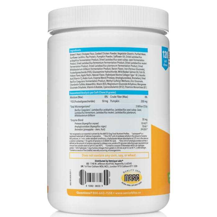 Alternative view of Seniorbliss Supplement for Senior Dogs