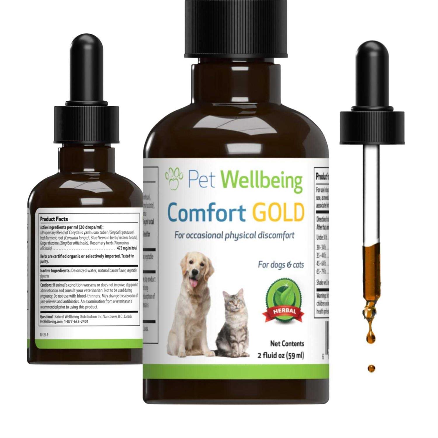 Pet Wellbeing Comfort Gold for Dogs