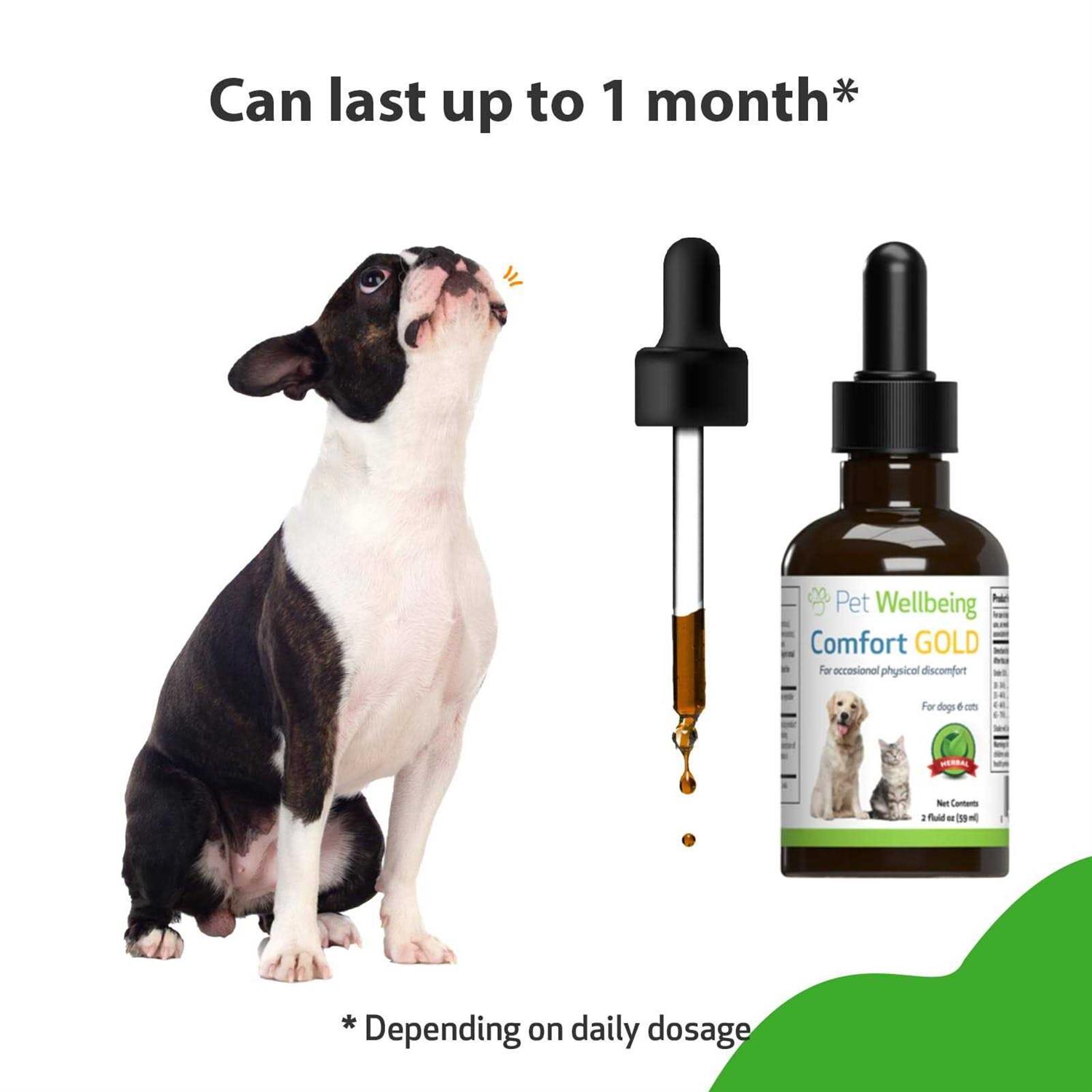 Alternative view of Pet Wellbeing Comfort Gold for Dogs