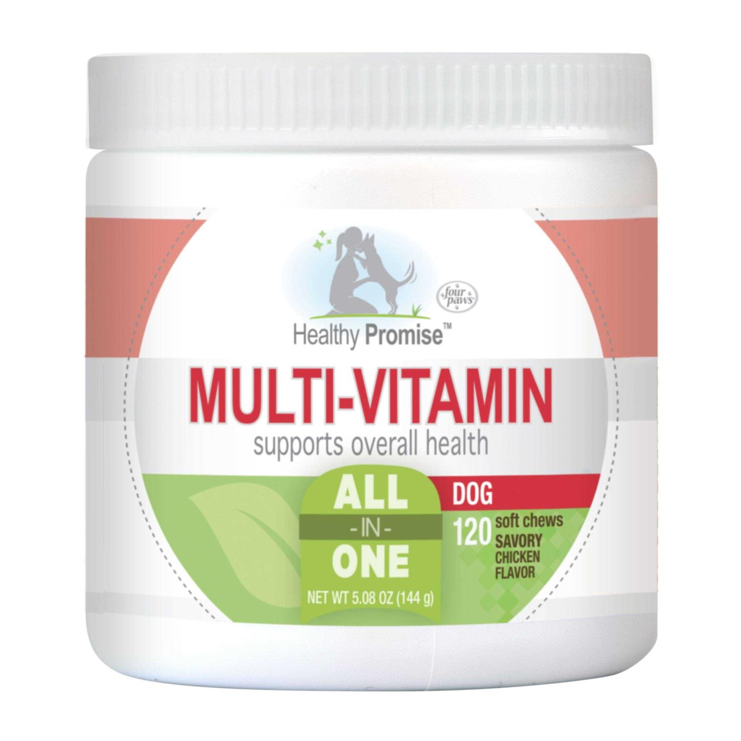 Four Paws Healthy Promise Multi-Vitamin Supplement for Dogs