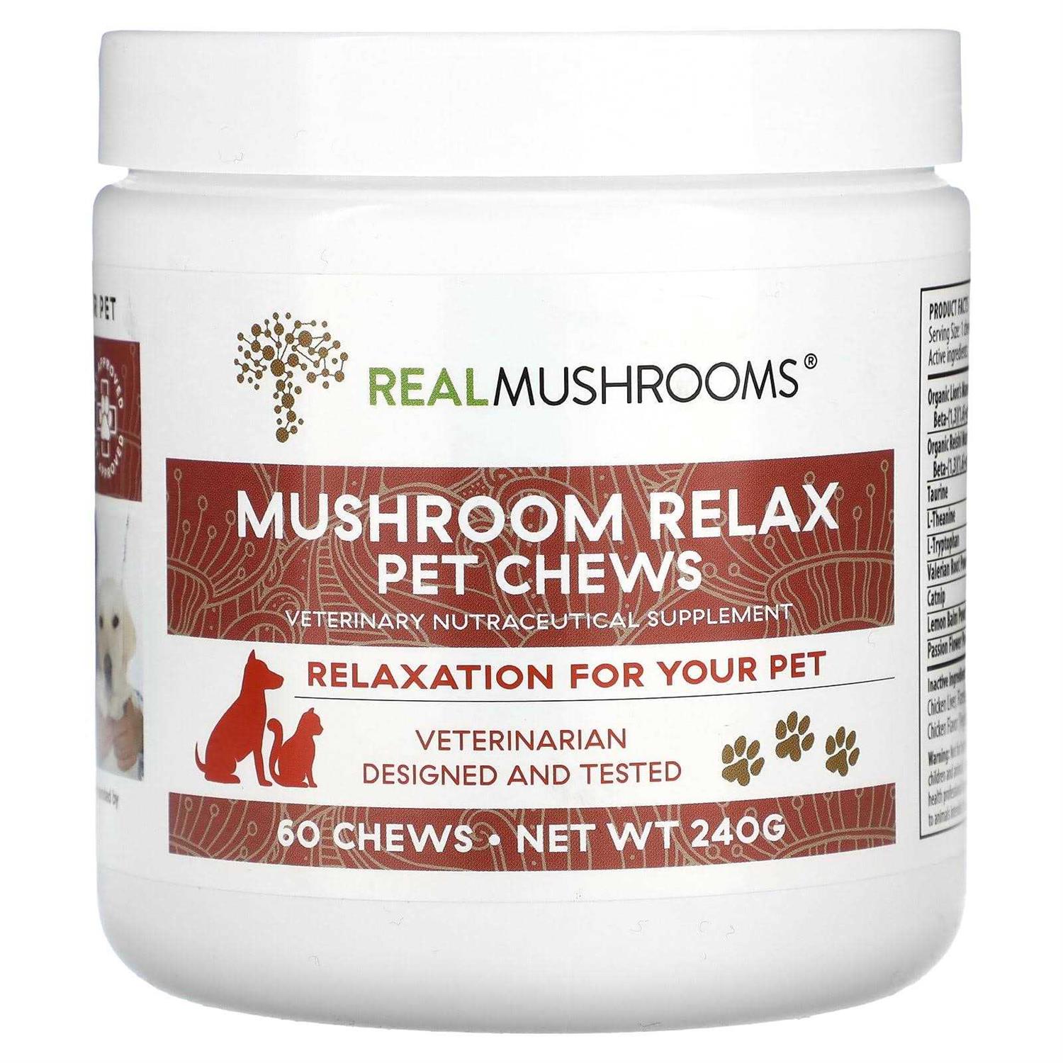 Alternative view of Real Mushrooms Mushroom Relax Pet Chew