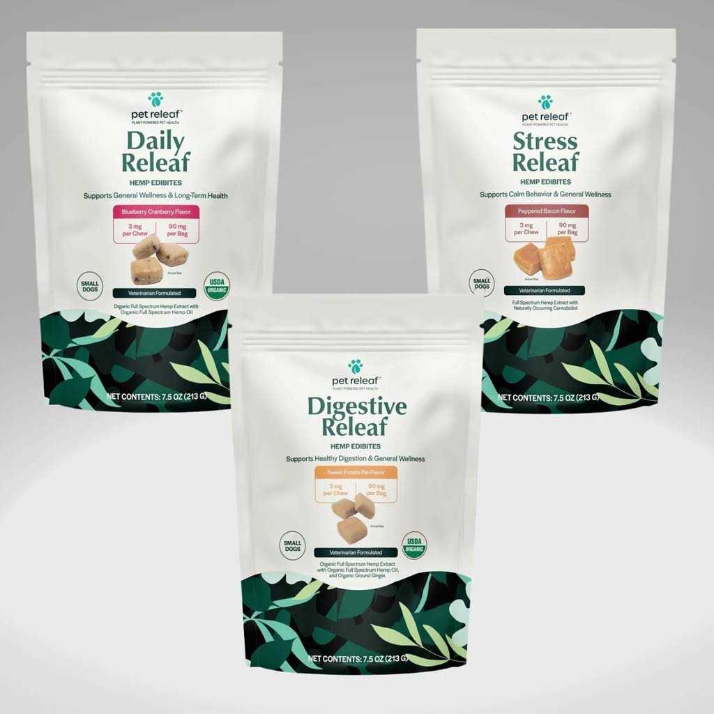Alternative view of Pet Releaf Stress Releaf Hemp Edibites