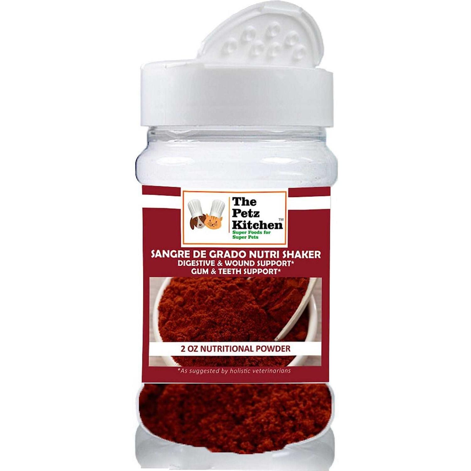 The Petz Kitchen Sangre de Grado Powder Dog & Cat Supplement