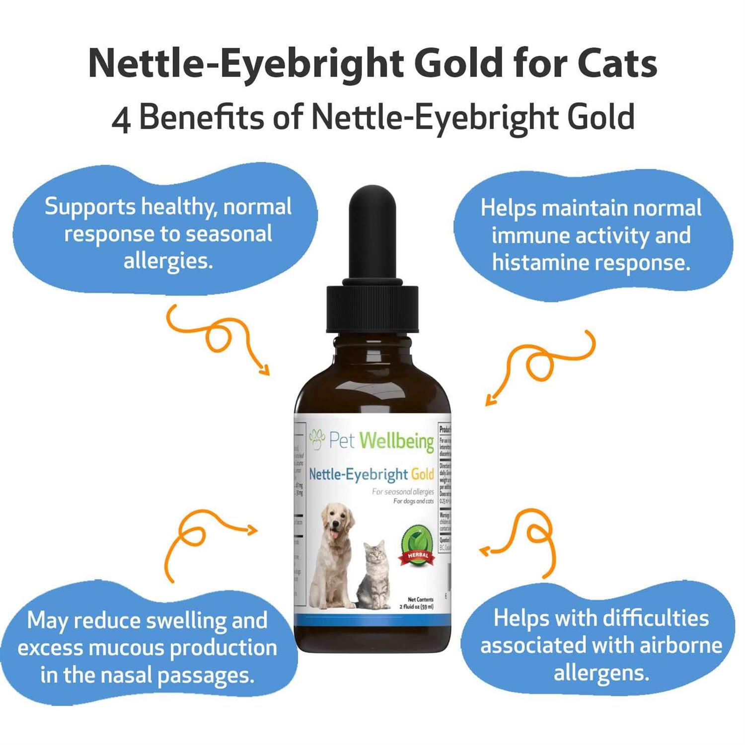 Alternative view of Pet Wellbeing Nettle Eyebright Gold for Dogs