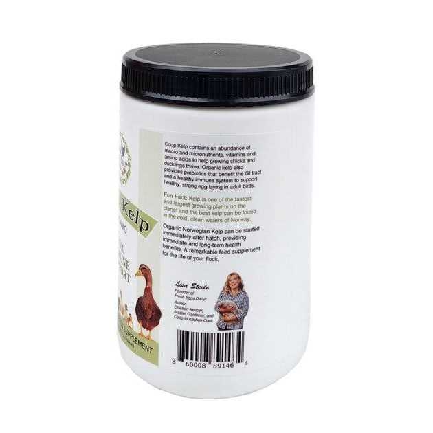 Alternative view of Fresh Eggs Daily Organic Coop Kelp Feed Supplement Vitamins for Backyard Chickens and Ducks
