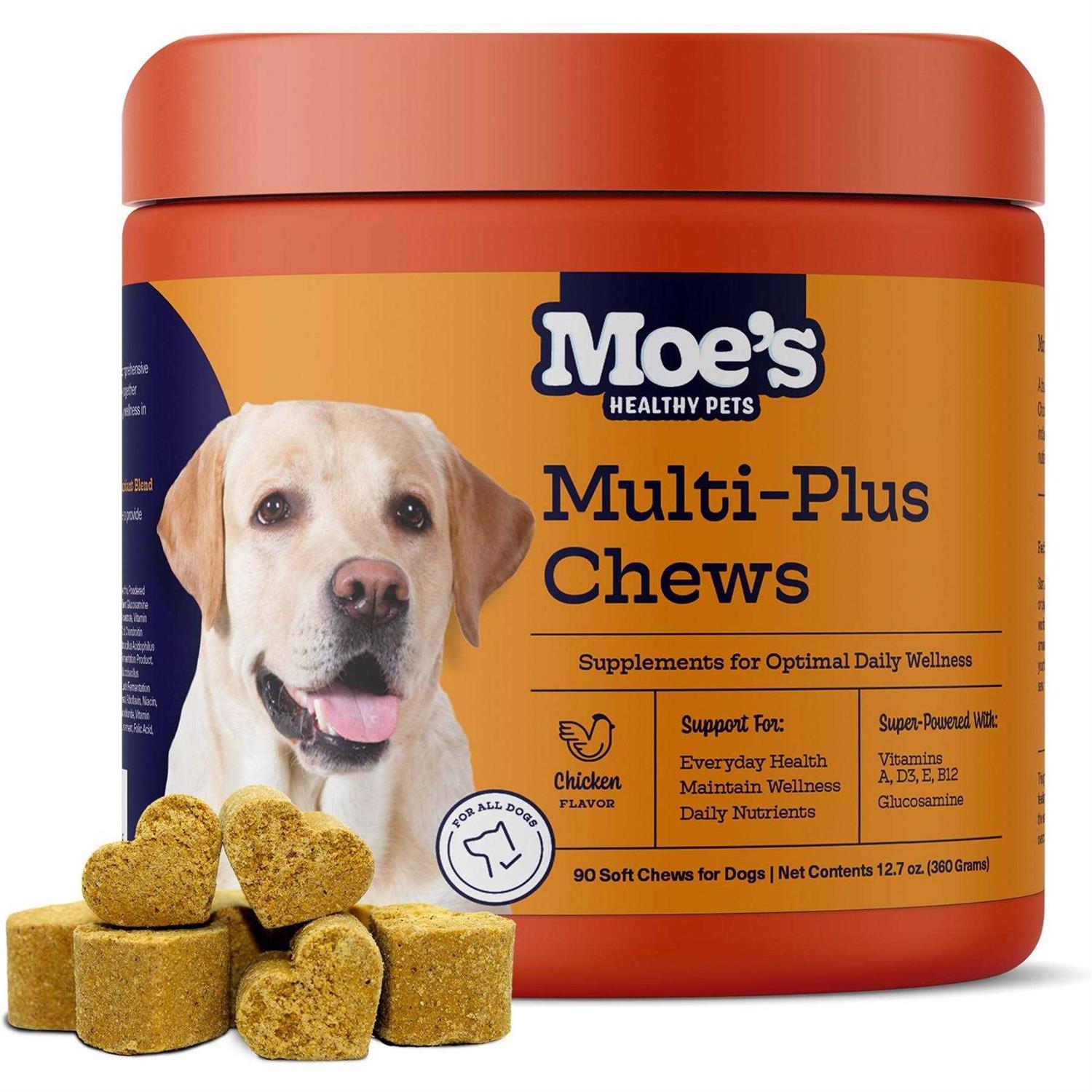 Moe's Healthy Pets Multi-Plus Bites Dog Supplement