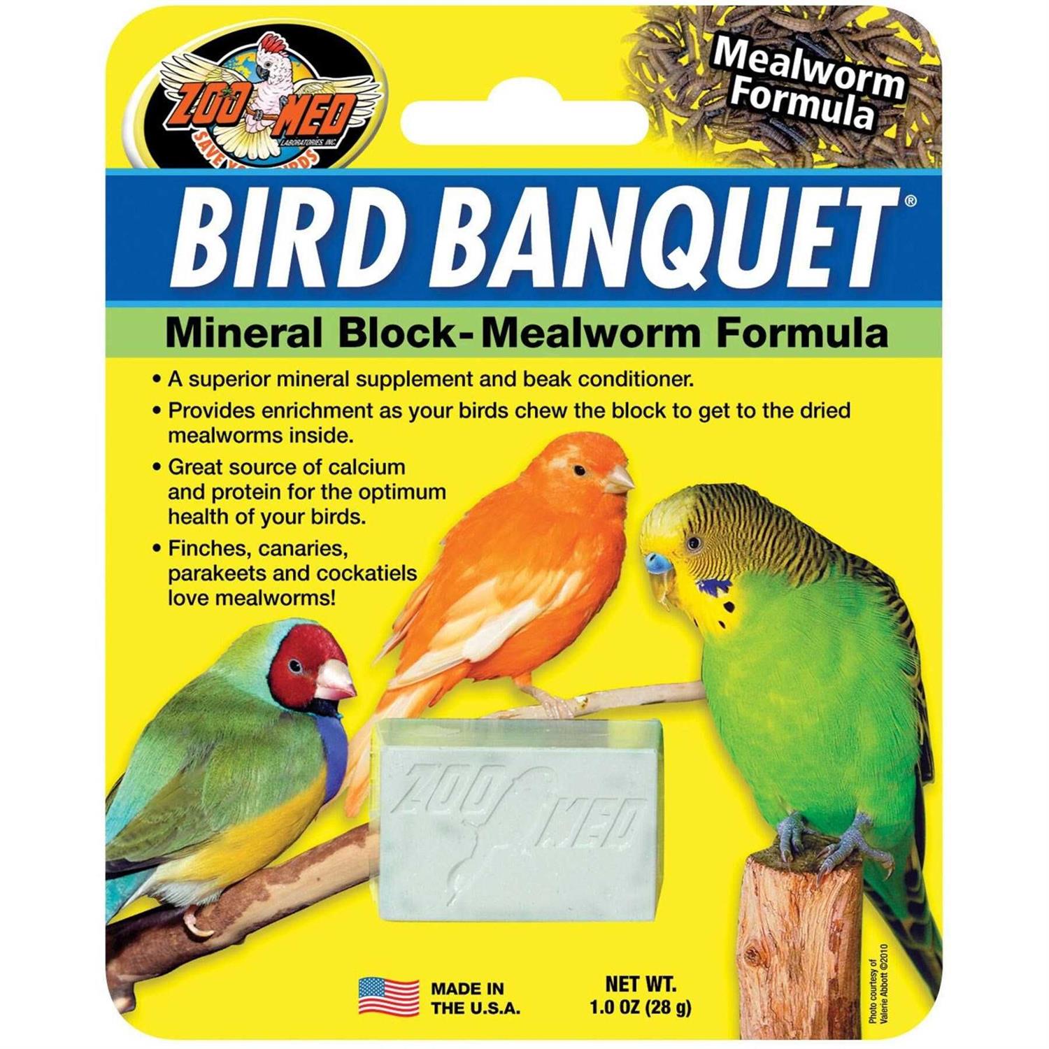 Zoo Med Bird Banquet Mineral Block