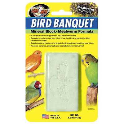 Alternative view of Zoo Med Bird Banquet Mineral Block