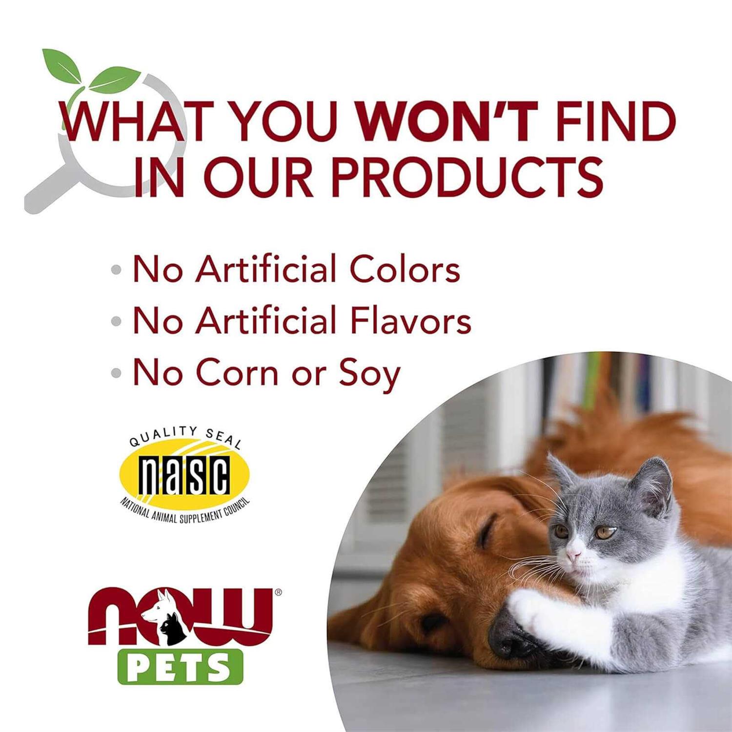 Alternative view of NOW Foods UC-II Advanced Joint Mobility for Dogs & Cats