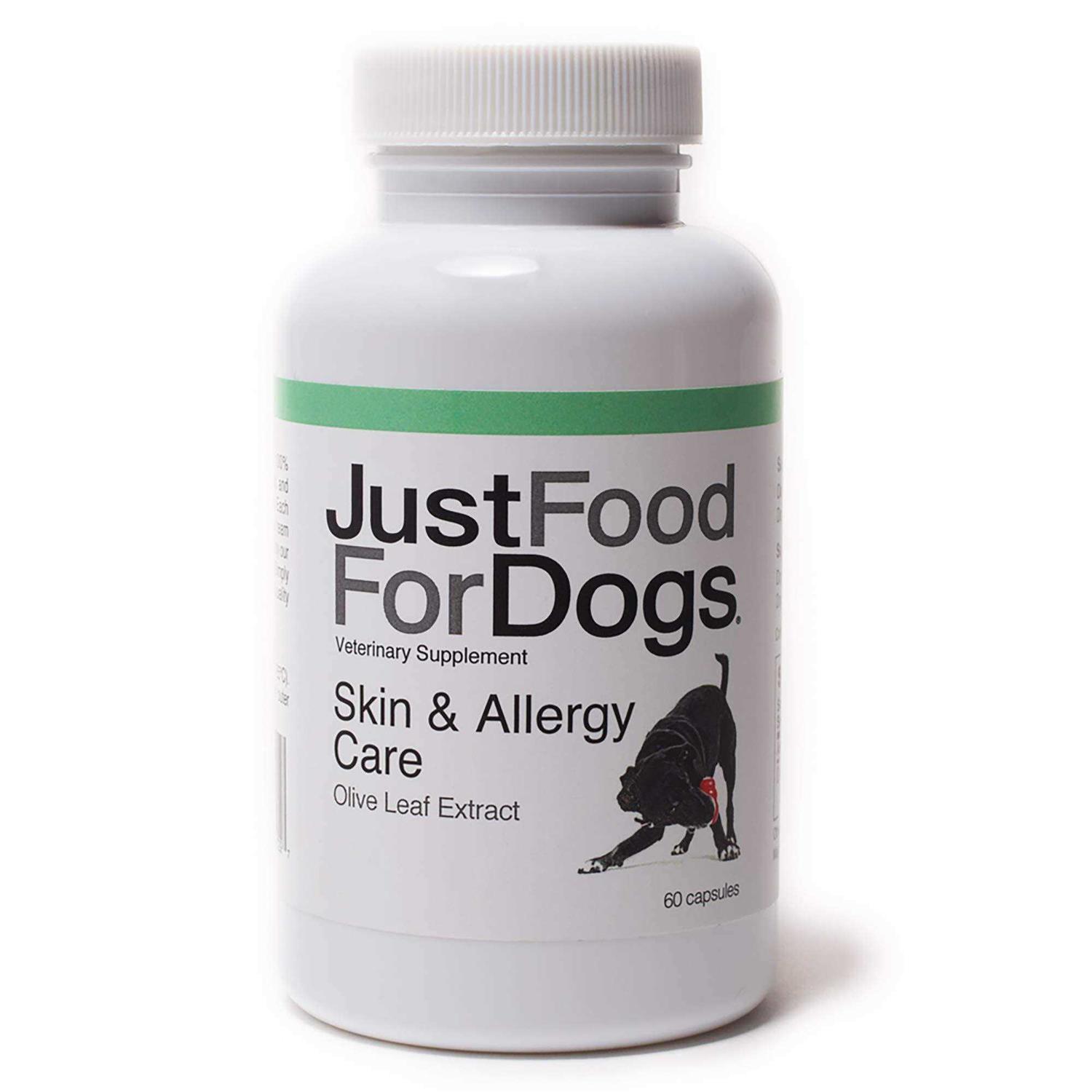 JustFoodForDogs Skin & Allergy Care Supplements for Dogs