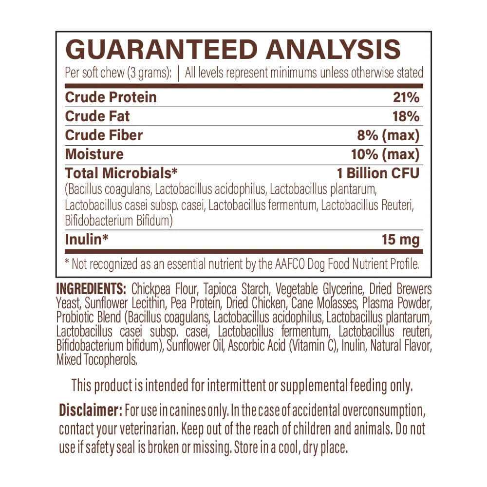 Alternative view of Natural Dog Company Probiotic Supplement