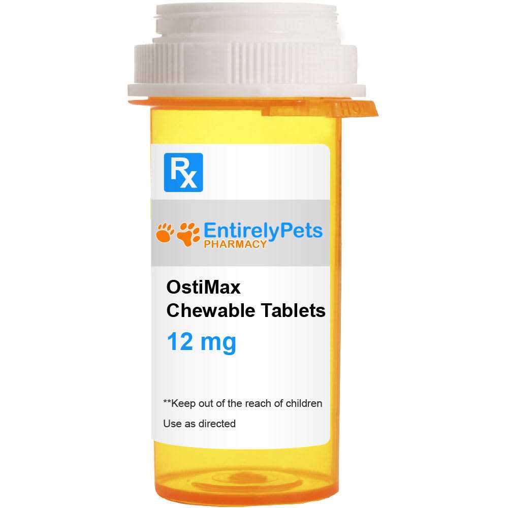 Alternative view of Ostimax Chewable Tablets for Dogs mg