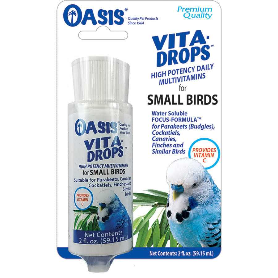 Alternative view of Oasis Vita-Drops for Big Birds