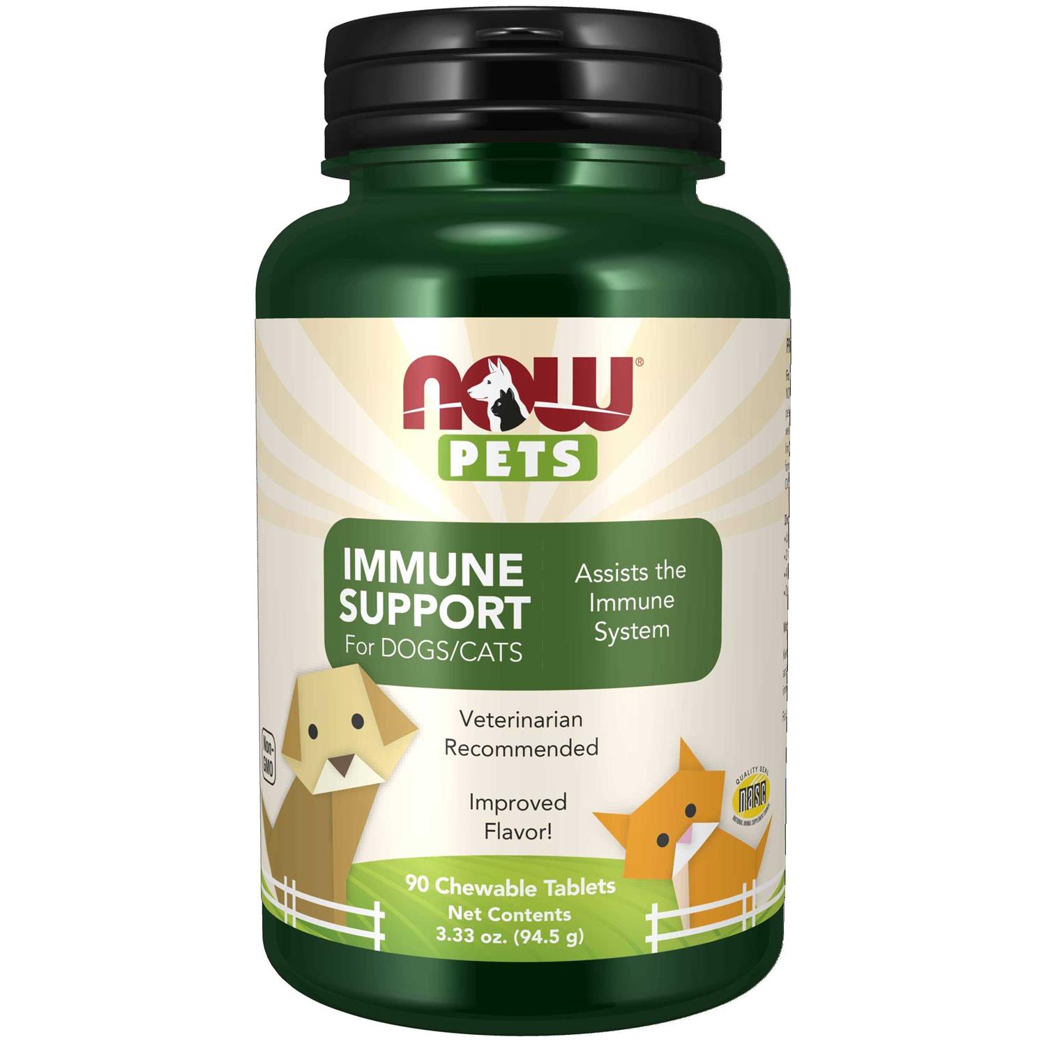 Now Pets Immune Support for Dogs-Cats