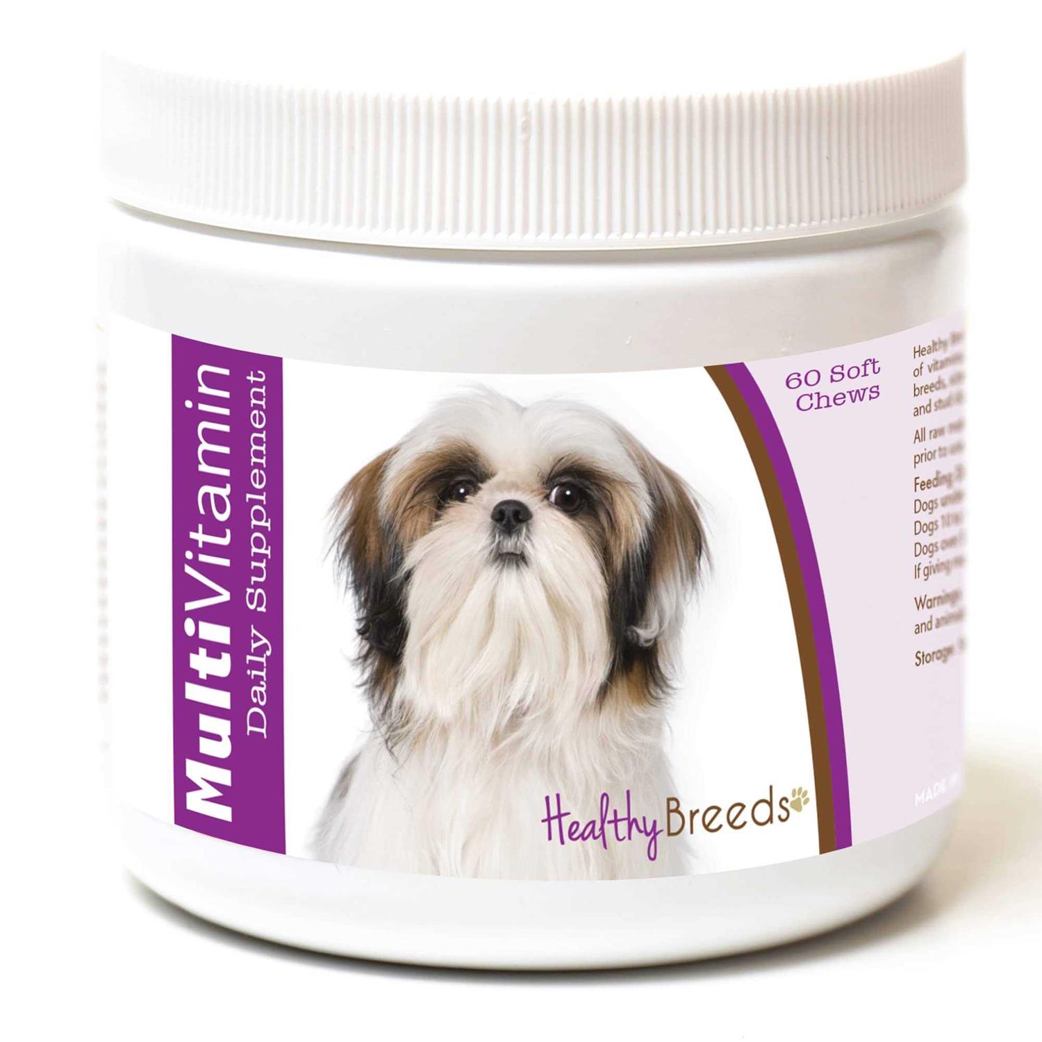 Healthy Breeds Shih Tzu Multi-Vitamin Soft Chews 60 Count
