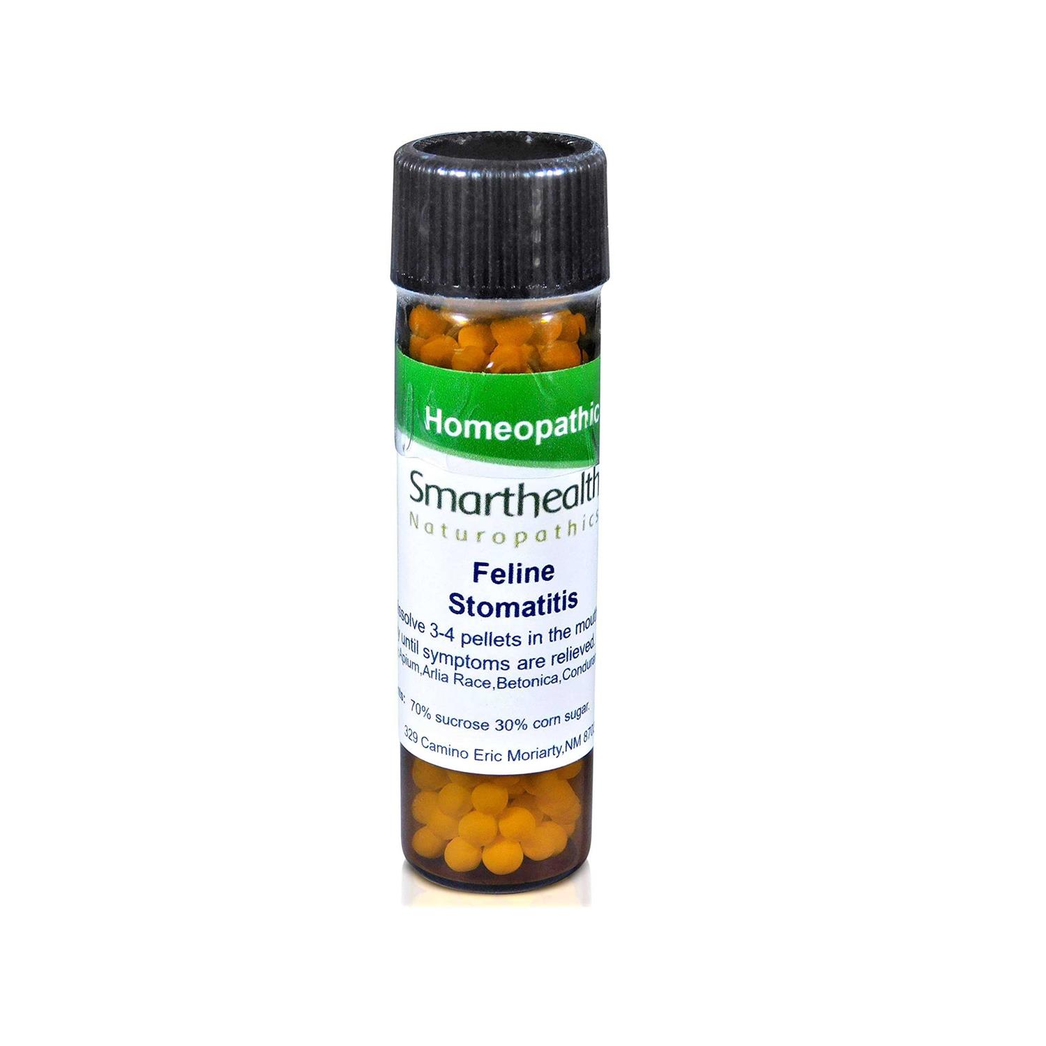Smarthealth Naturopathics Feline Stomatitis Formula. for All Breeds and All Age's of Cats Get Relief Fast!