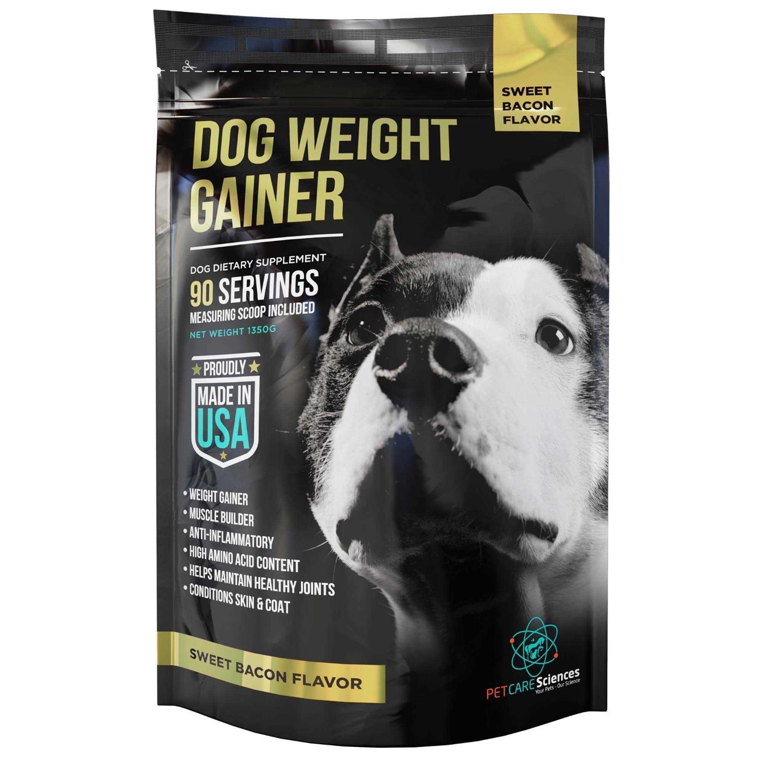 PET CARE Sciences Dog Weight Gainer Weight Gain Supplements for Dogs