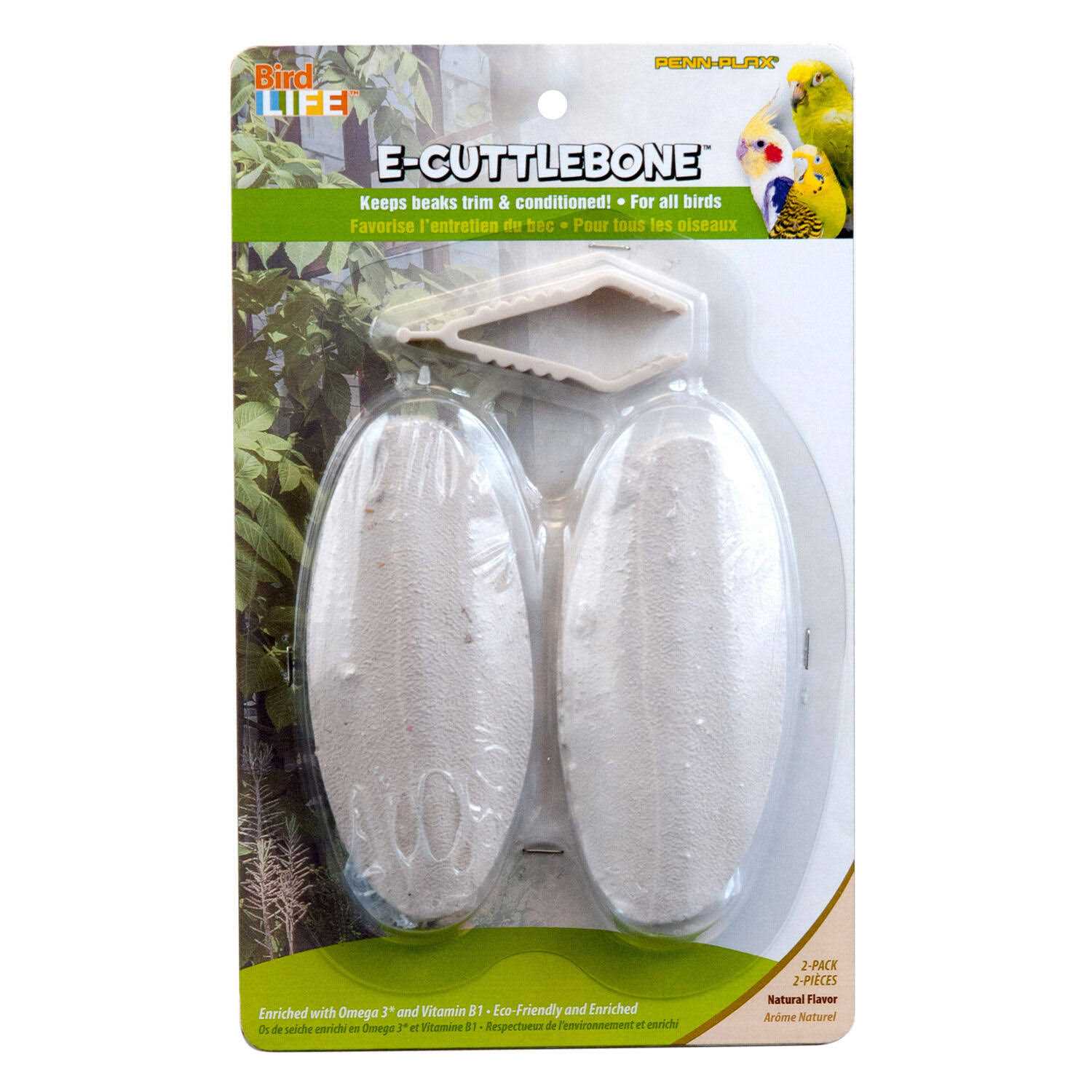 Penn Plax Bird Life E2 Natural Flavor Cuttlebone
