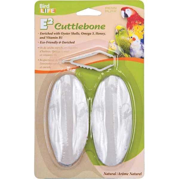 Alternative view of Penn Plax Bird Life E2 Natural Flavor Cuttlebone