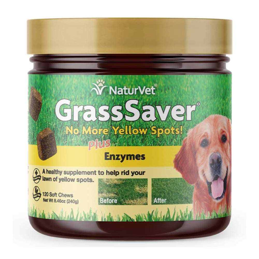 Alternative view of NaturVet GrassSaver Plus Enzymes for Dogs 240 Soft Chews