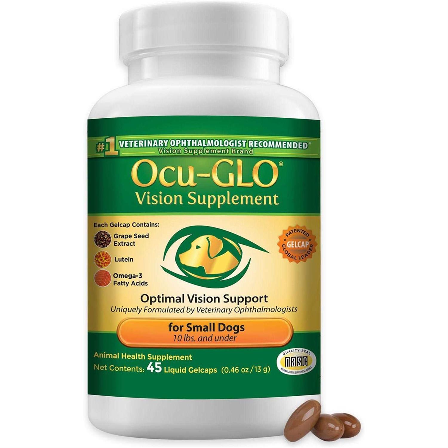 Ocu-GLO Vision Supplement for Small Dogs