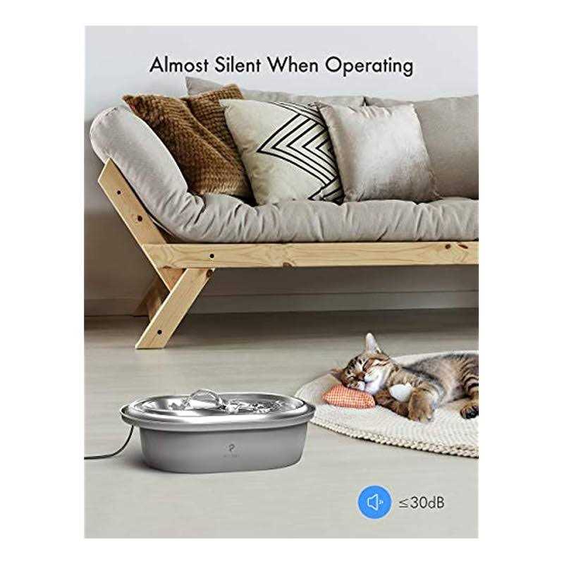 Alternative view of Petlibro Cat Water Fountain Stainless Steel