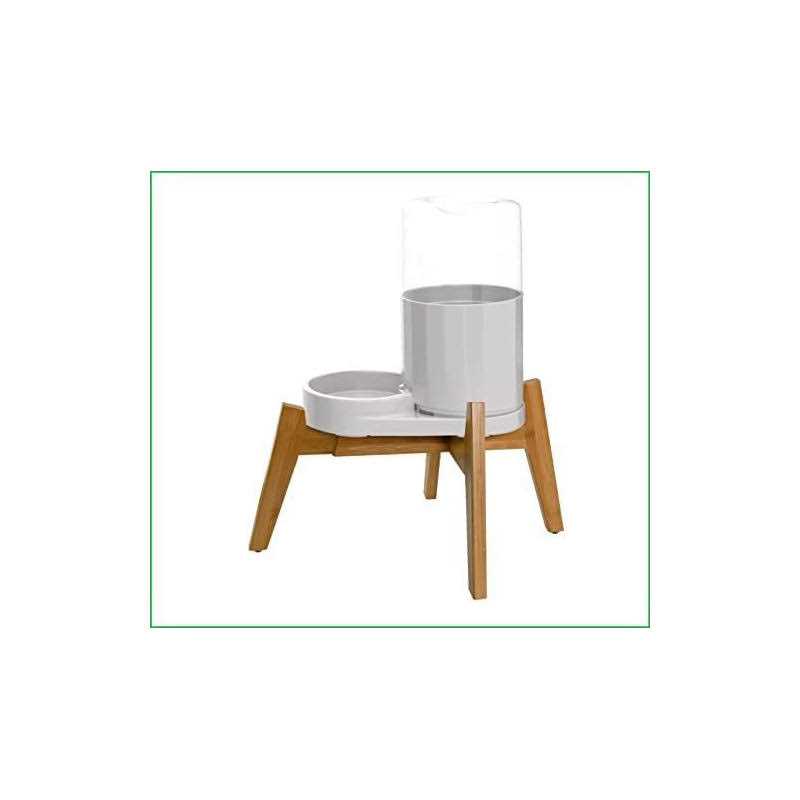 Alternative view of ZPirates Stand for Dog Water and Food Dispensers