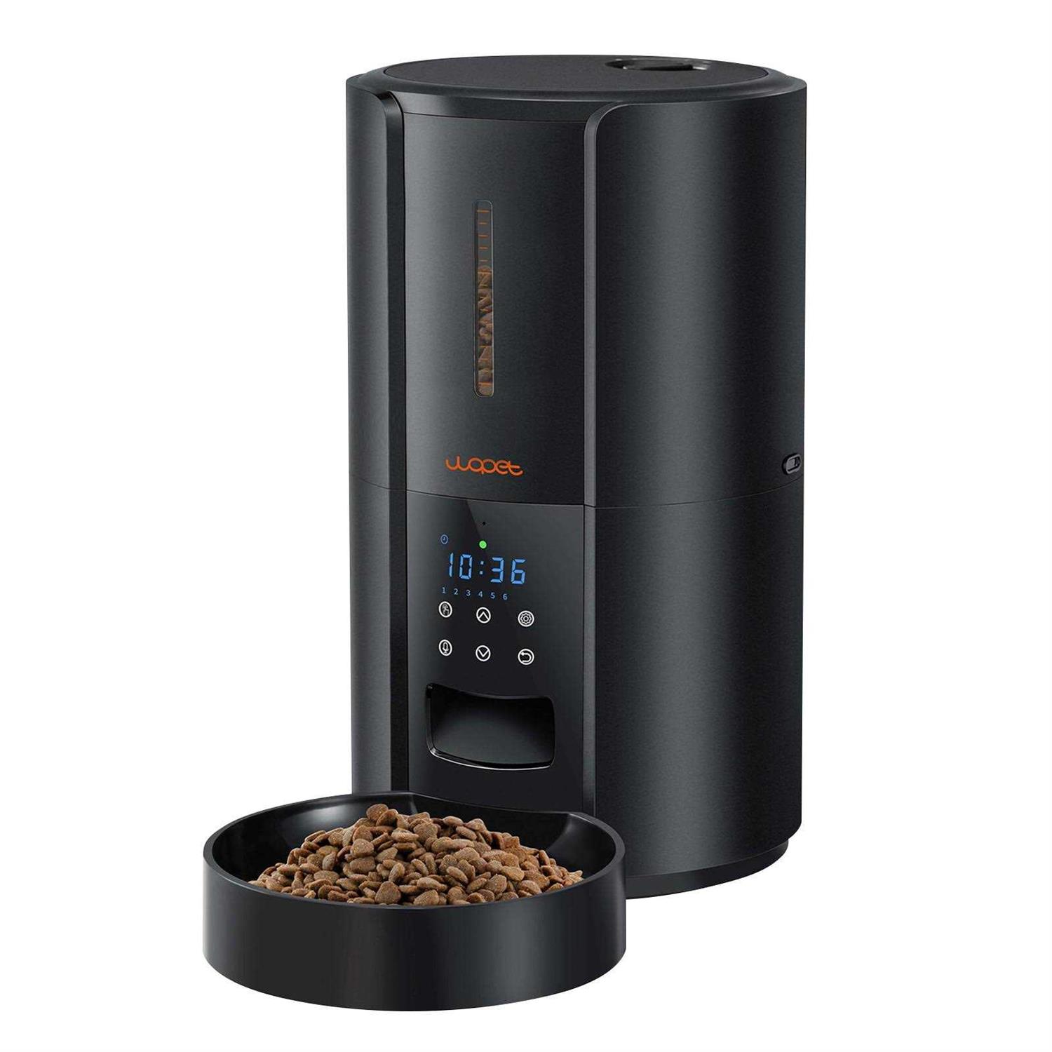 WOPET Automatic Dog Feeders Cat Food Dispenser With Desiccant Bag