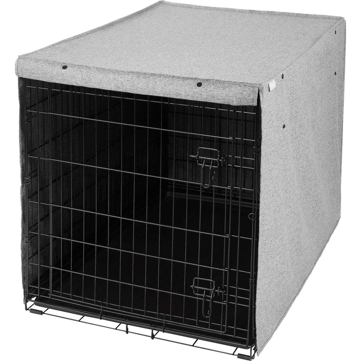 Frisco Faux linen Dog Crate Cover