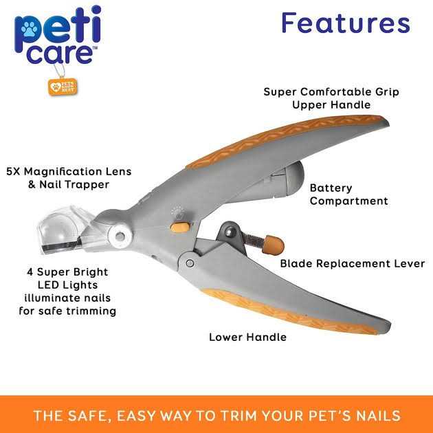 Alternative view of Peticare Illuminated Pet Nail Clipper