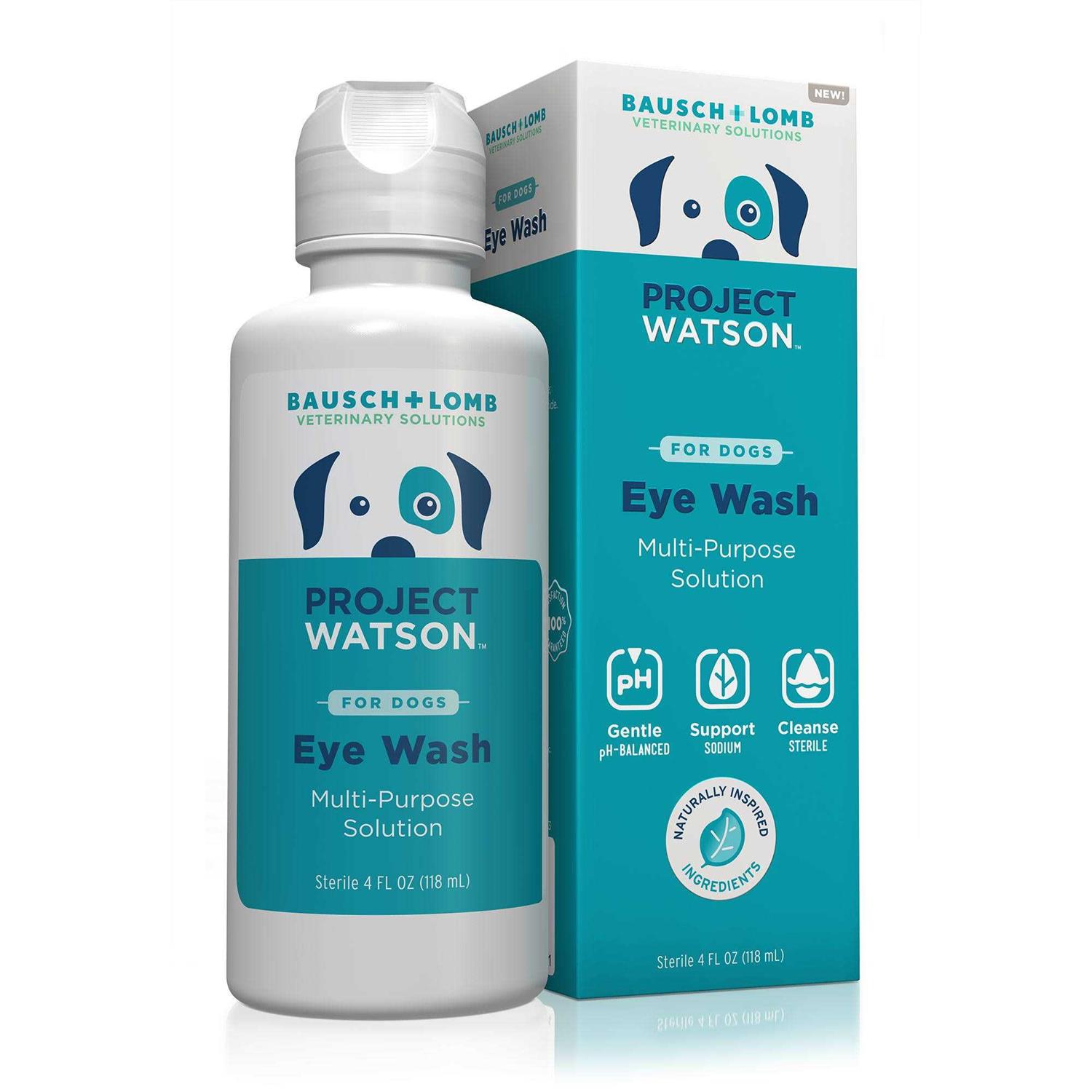 Project Watson Eye Wash for Dogs Help Remove Tear Stains & Support Eye Health