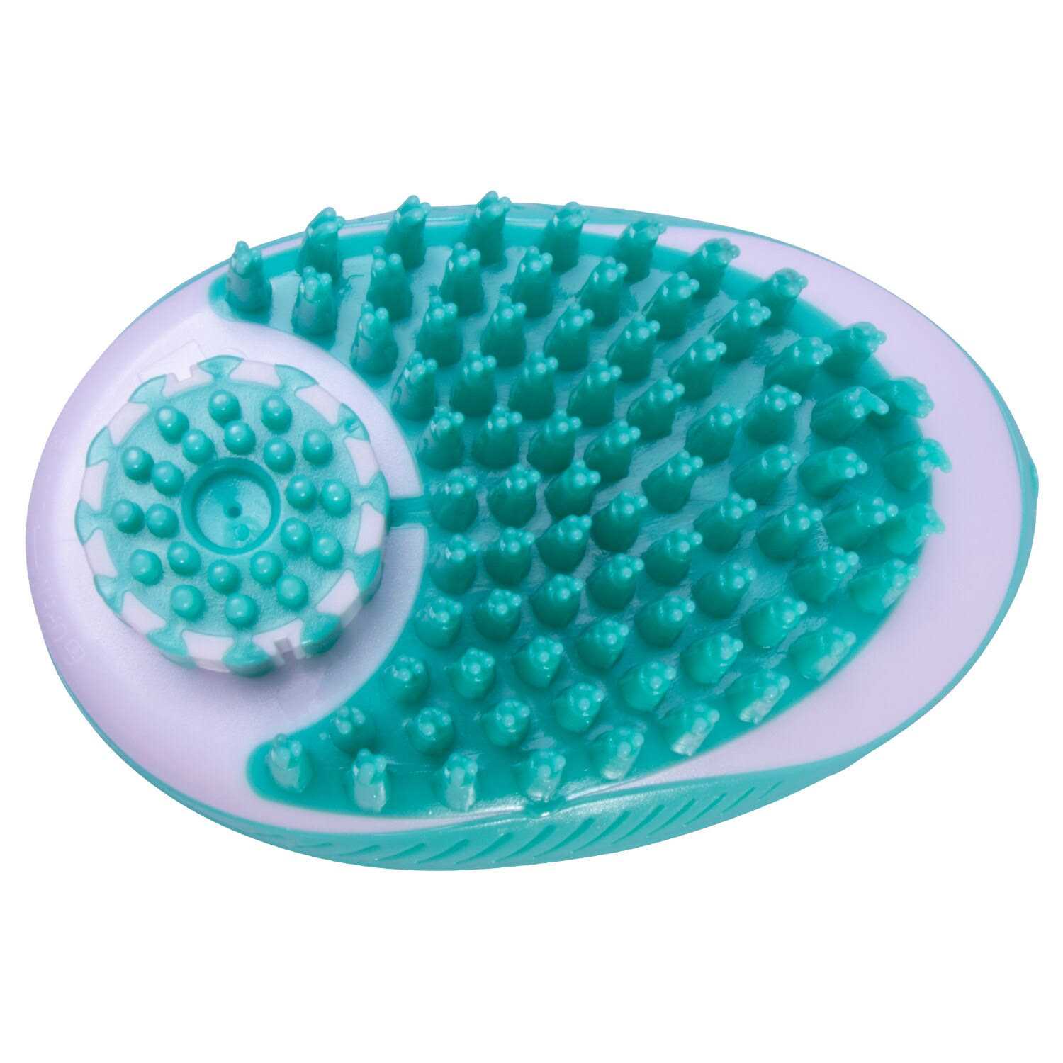 Alternative view of Pet Life Swasher Shampoo Dispensing Massage and Bathing Brush