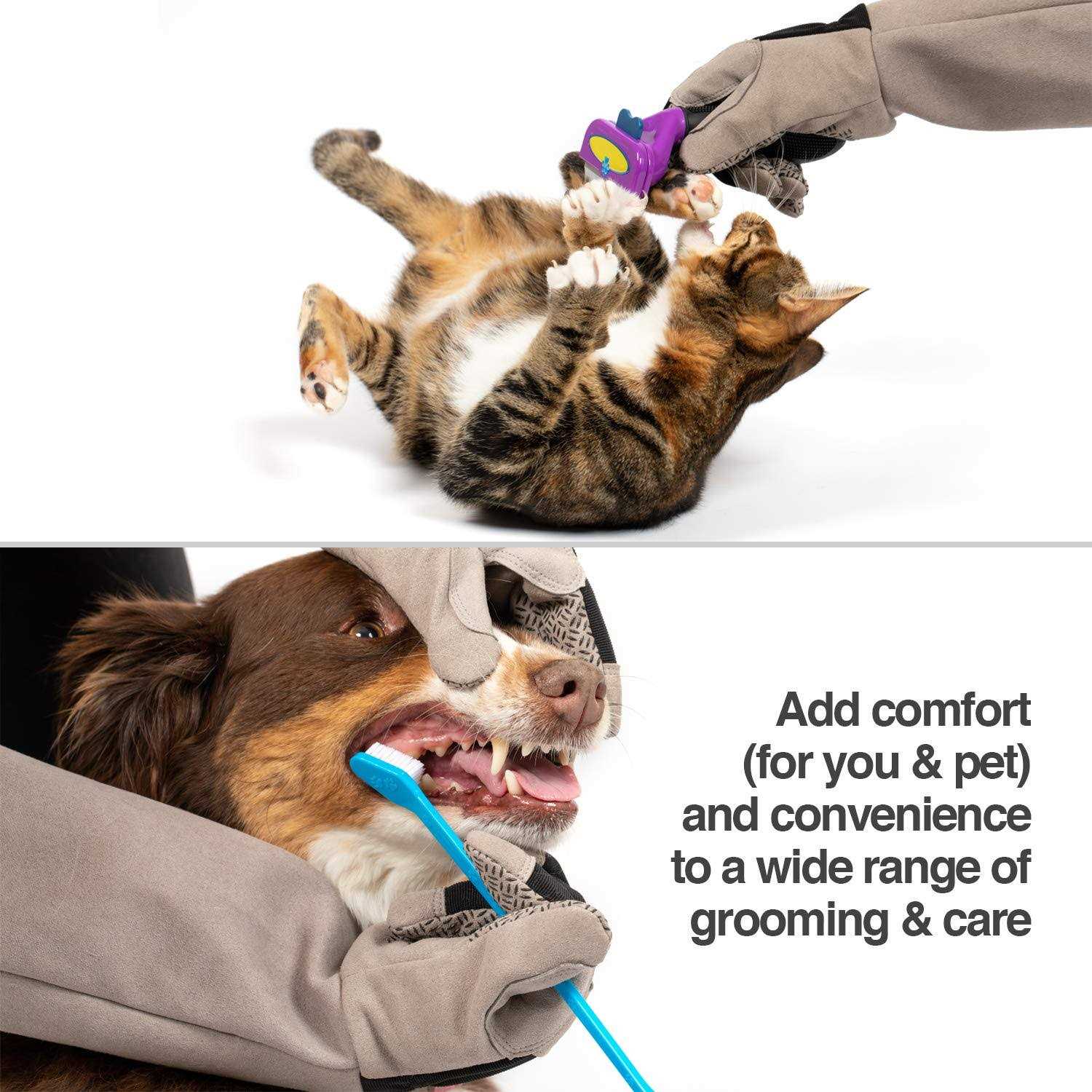 Alternative view of PetFusion Multipurpose Pet Glove for Grooming