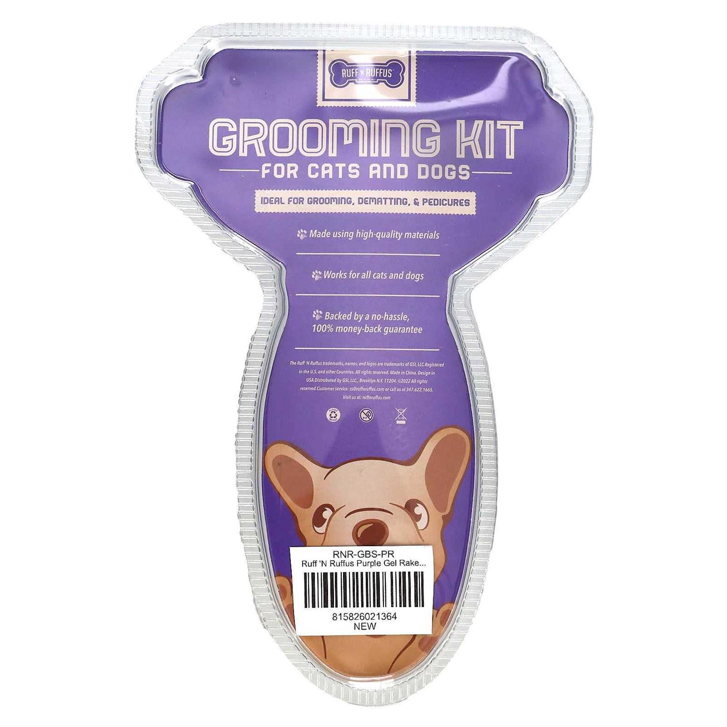 Ruff 'N Ruffus, Grooming Kit for Cats and Dogs