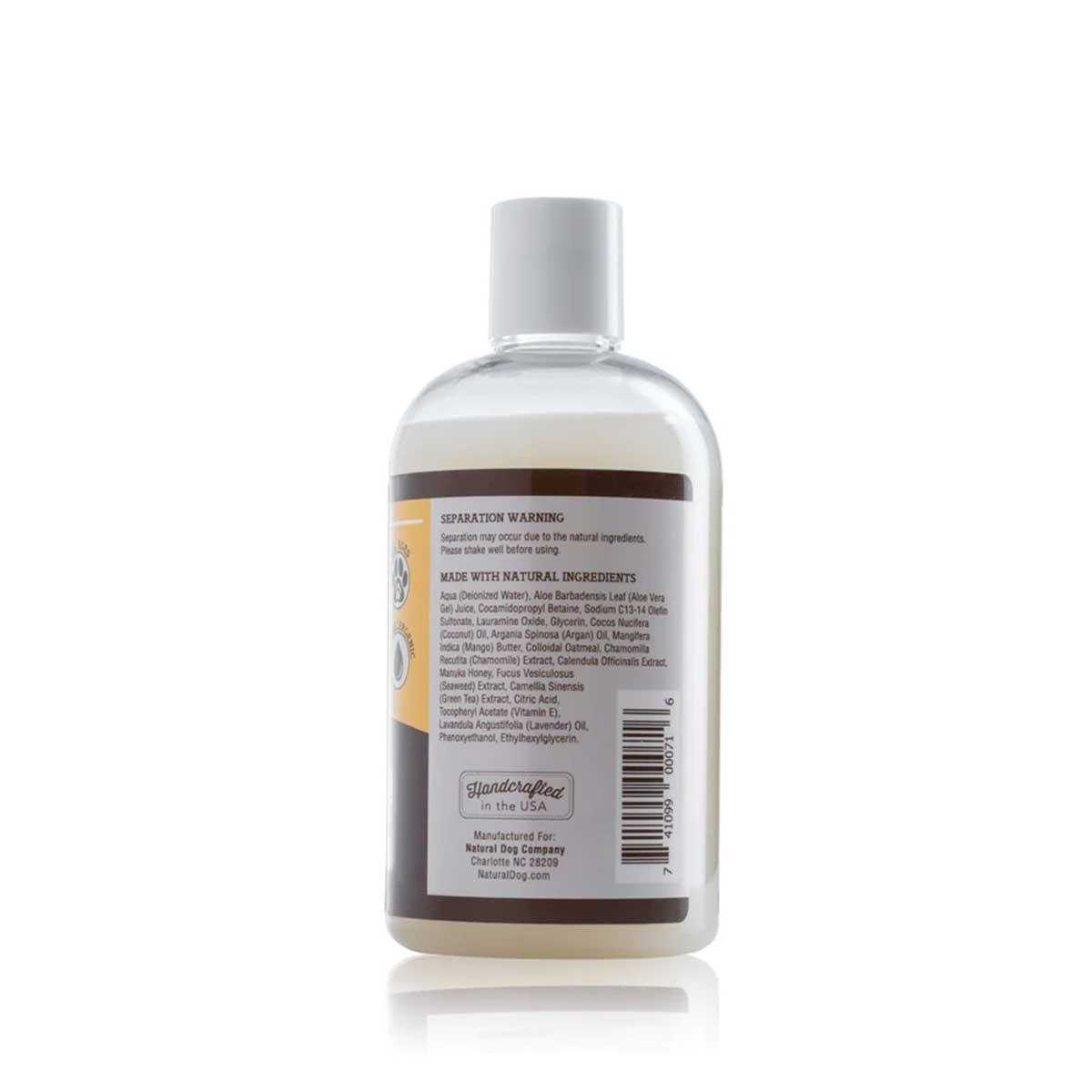 Alternative view of Natural Dog Company Oatmeal Sensitive Skin Shampoo