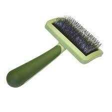 Alternative view of Safari Curved Firm Slicker Brush with Coated Tips for Long Hair