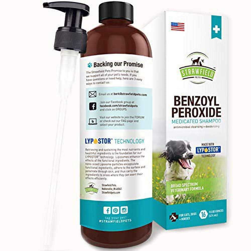 Alternative view of Strawfield Pets Benzoyl Peroxide Shampoo for Dogs & Cats